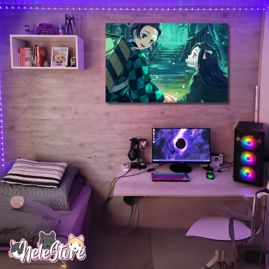 Kimetsu no Yaiba (25) Cuadro 40x30 cm, 60x39 cm, 70x50 cm