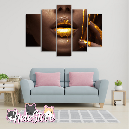 Labio (2) - Segmentado 5 piezas 110x80 cm