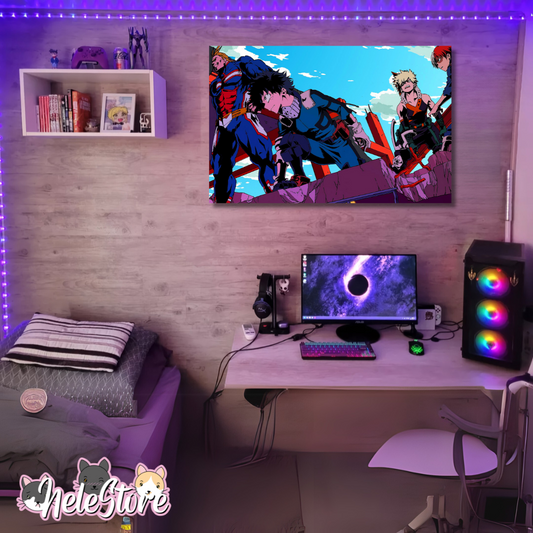 My Hero Academia (11) Cuadro 40x30 cm, 60x39 cm, 70x50 cm