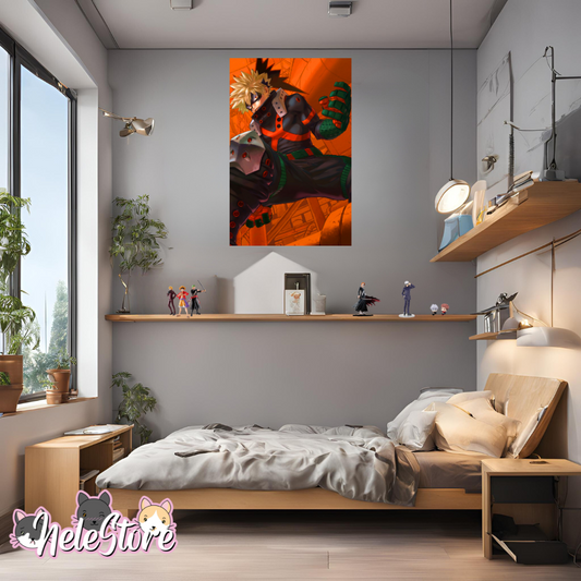 My Hero Academia (8) Cuadro 40x30 cm, 60x39 cm, 70x50 cm