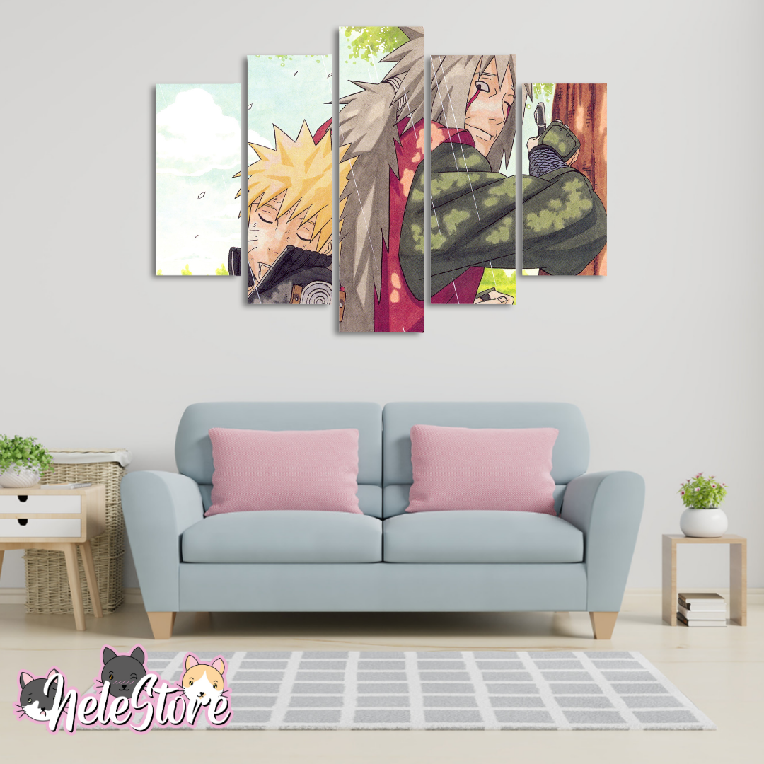 Naruto (1) - Segmentado 5 piezas 110x80 cm