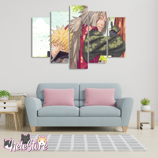 Naruto (1) - Segmentado 5 piezas 110x80 cm