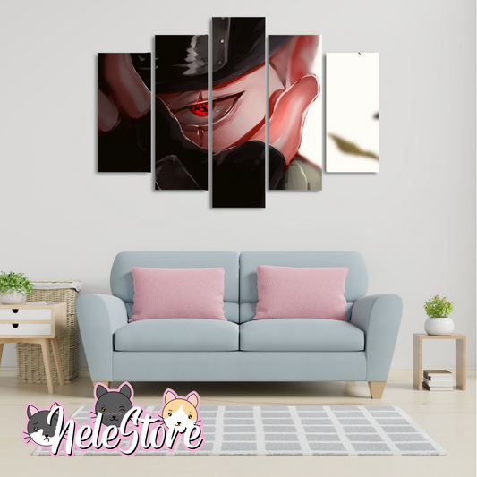 Naruto (3) - Segmentado 5 piezas 110x80 cm