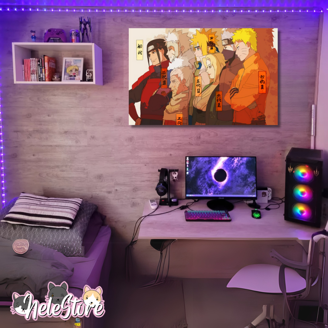 Naruto (21) Cuadro 40x30 cm, 60x39 cm, 70x50 cm