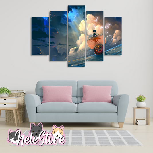 One Piece (1) - Segmentado 5 piezas 110x80 cm