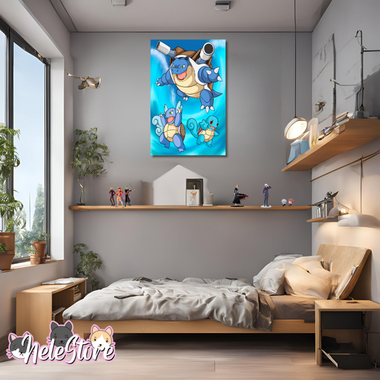 Pokemon (13) Cuadro 40x30 cm, 60x39 cm, 70x50 cm