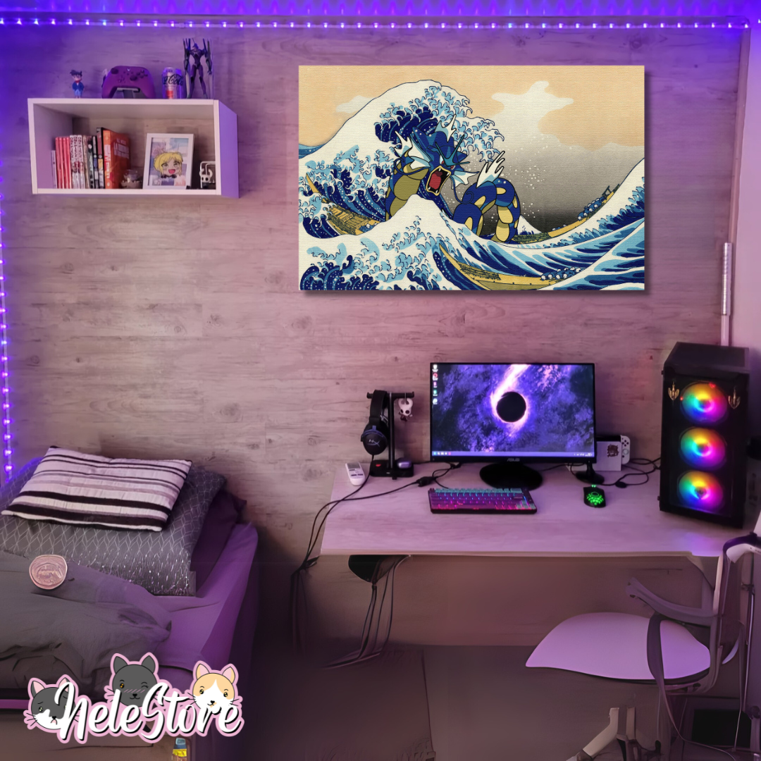 Pokemon (15) Cuadro 40x30 cm, 60x39 cm, 70x50 cm