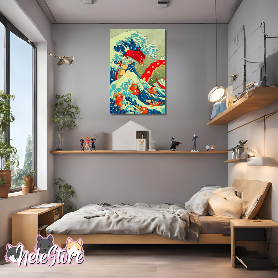 Pokemon (19) Cuadro 40x30 cm, 60x39 cm, 70x50 cm