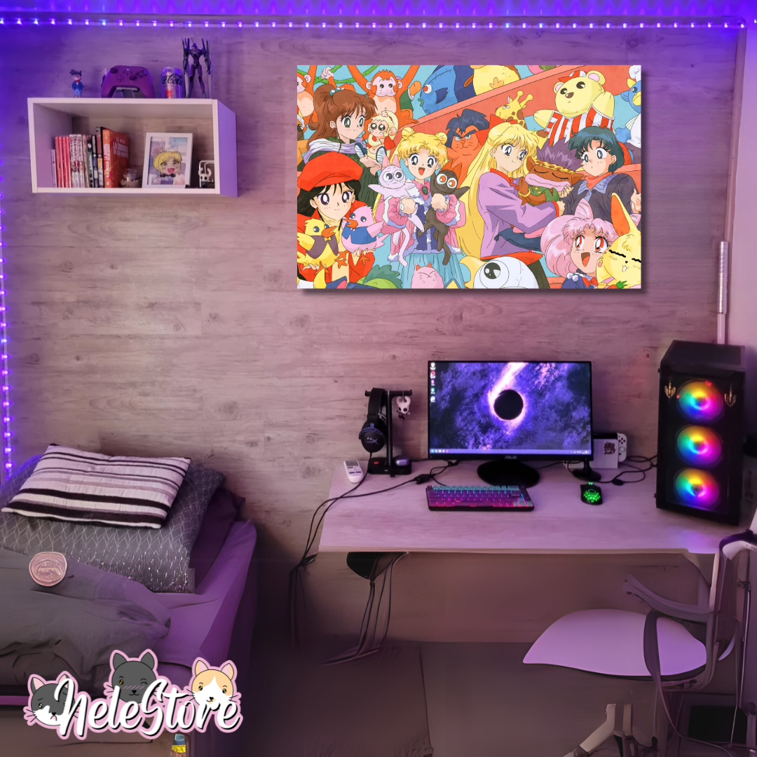 Sailor Moon (11) Cuadro 40x30 cm, 60x39 cm, 70x50 cm