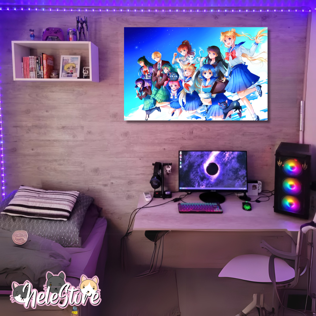 Sailor Moon (12) Cuadro 40x30 cm, 60x39 cm, 70x50 cm