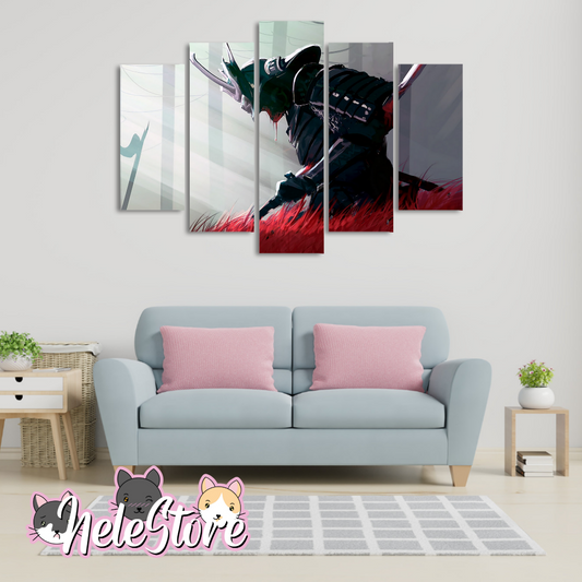 Samurai - Segmentado 5 piezas 110x80 cm