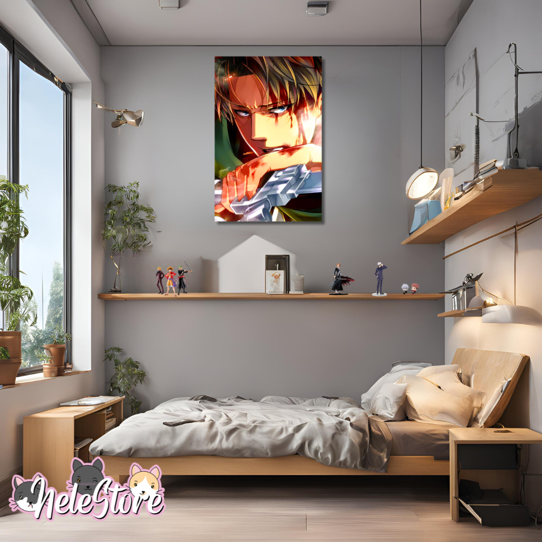 Shingeki no Kyojin (10) Cuadro 40x30 cm, 60x39 cm, 70x50 cm