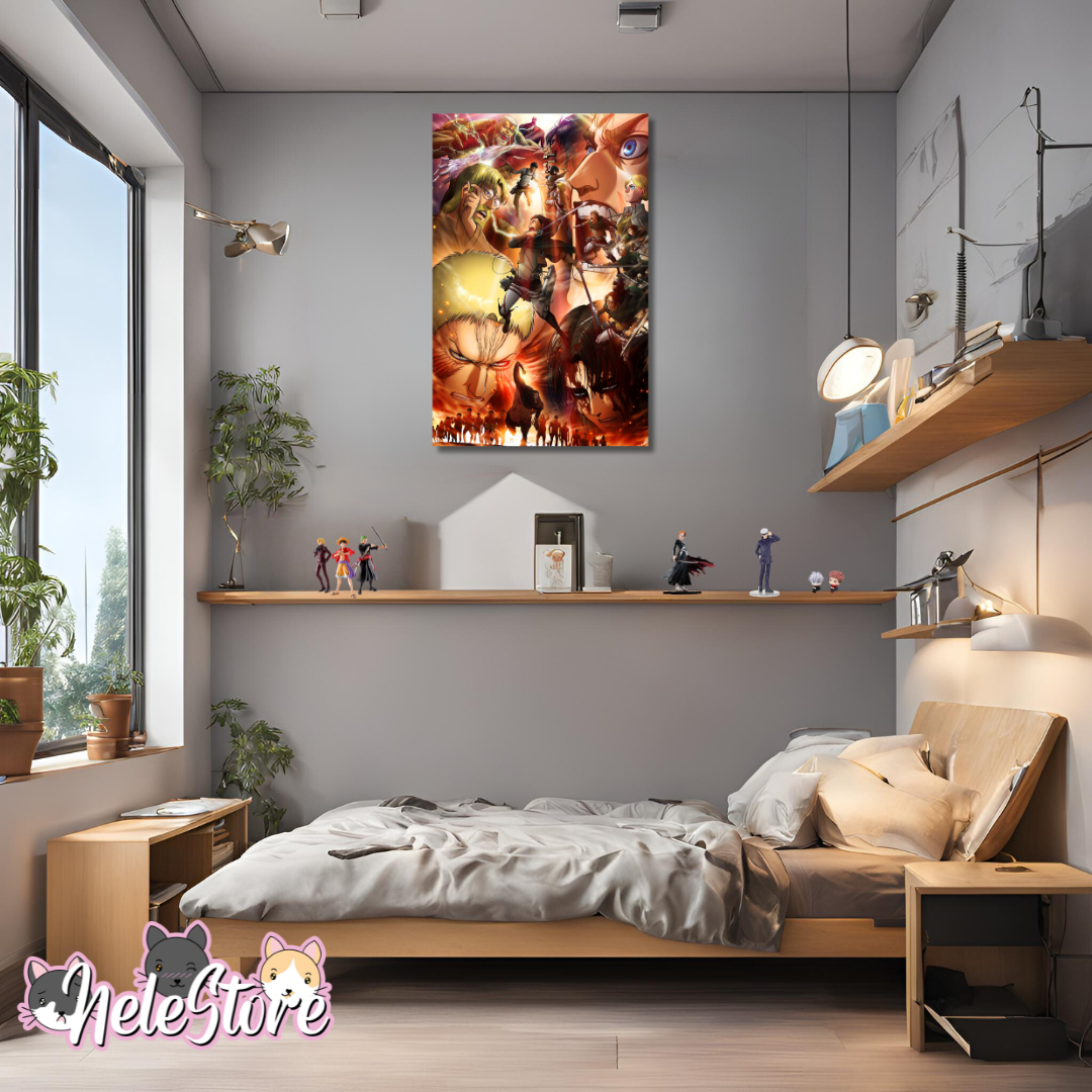 Shingeki no Kyojin (7) Cuadro 40x30 cm, 60x39 cm, 70x50 cm