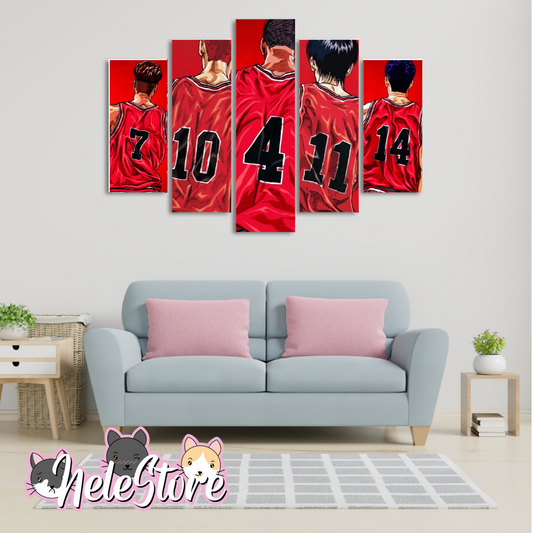 Slam Dunk (1) - Segmentado 5 piezas 110x80 cm
