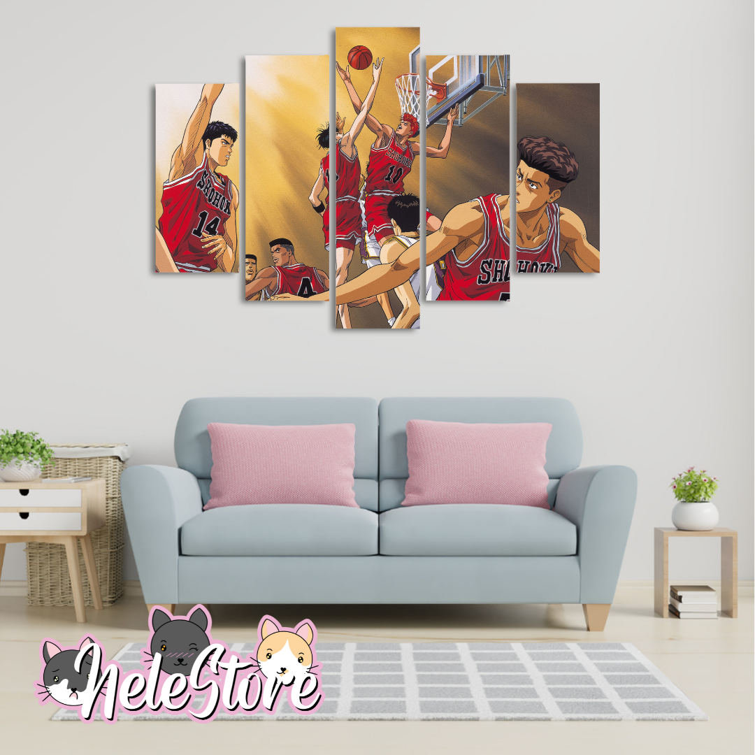 Slam Dunk (2) - Segmentado 5 piezas 110x80 cm