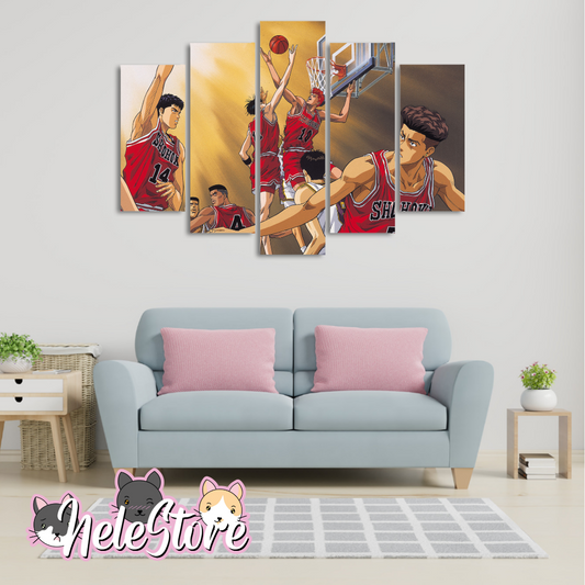 Slam Dunk (2) - Segmentado 5 piezas 110x80 cm