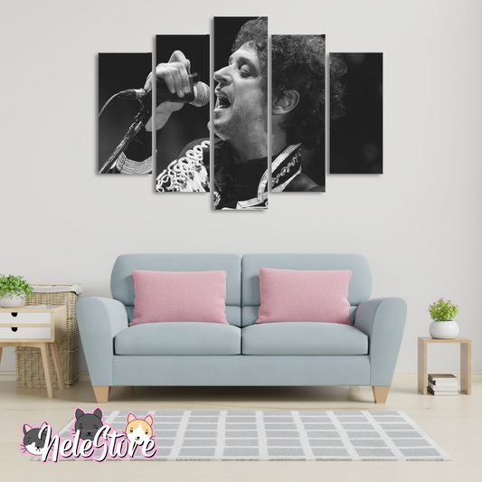 Soda Stereo (3) - Segmentado 5 piezas 110x80 cm