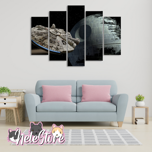 Star Wars (1) - Segmentado 5 piezas 110x80 cm