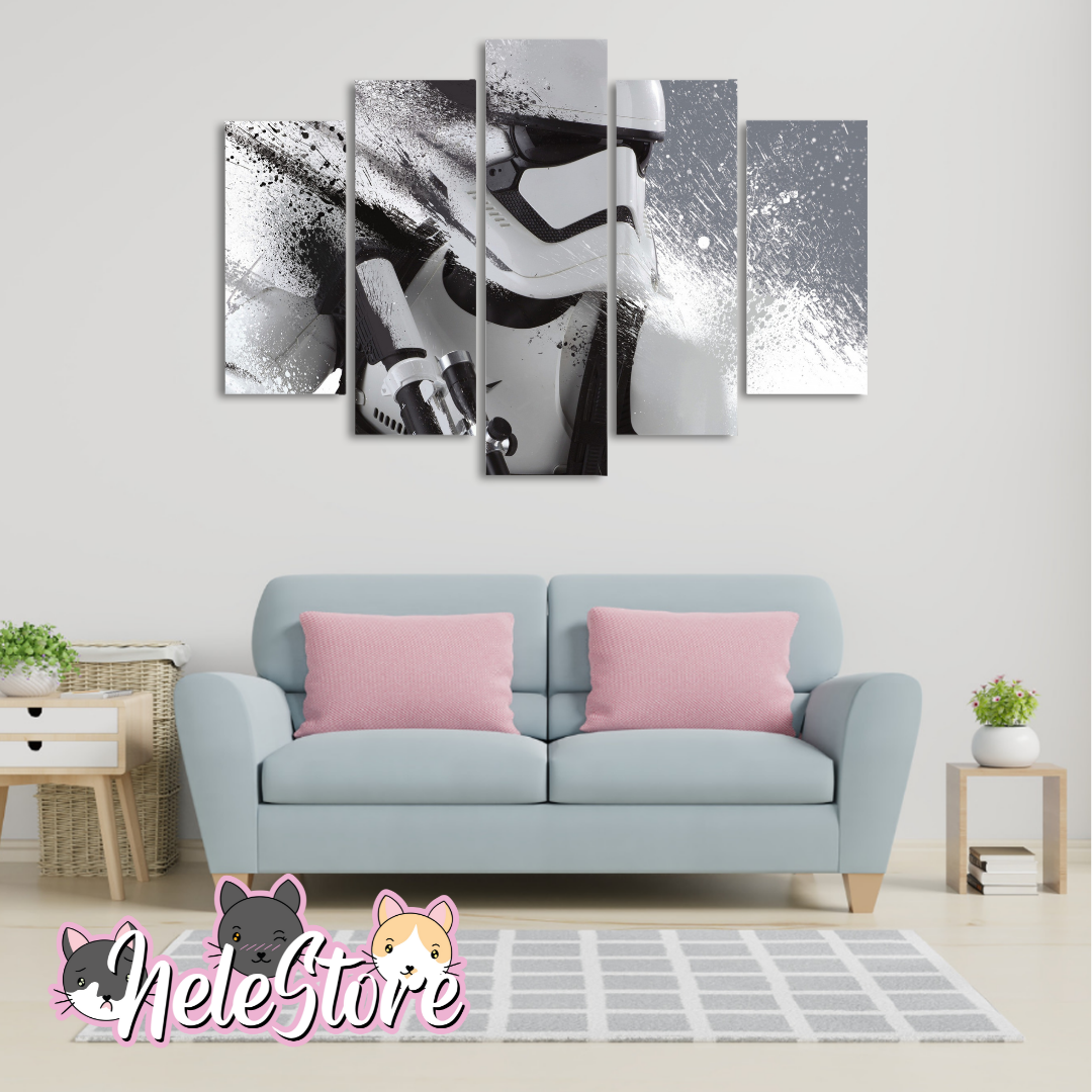 Star Wars (3) - Segmentado 5 piezas 110x80 cm