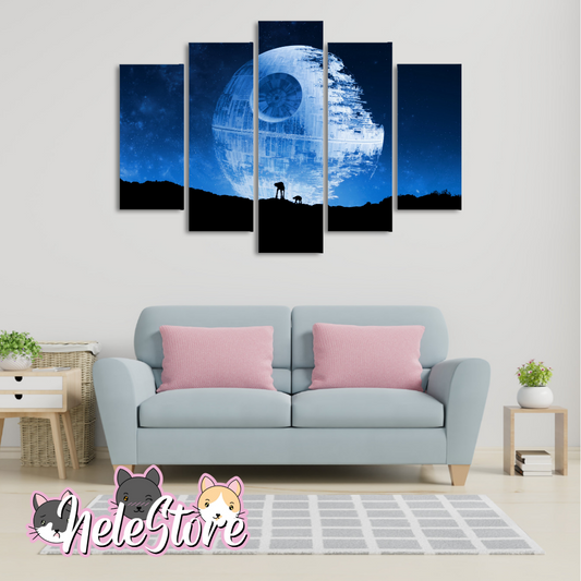 Star Wars (5) - Segmentado 5 piezas 110x80 cm