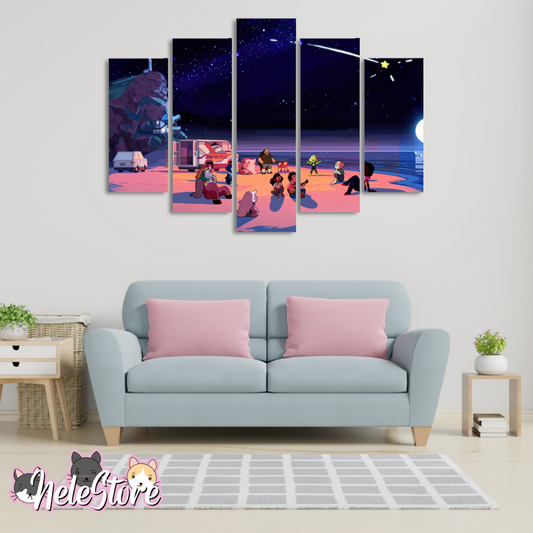 Steven Universe (1) - Segmentado 5 piezas 110x80 cm