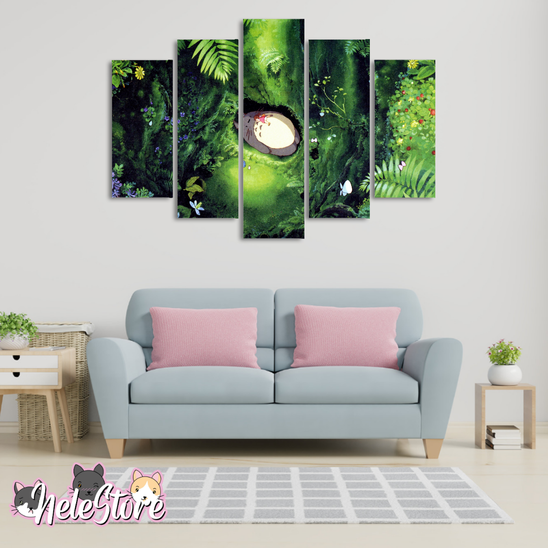 Studio Ghibli (1) - Segmentado 5 piezas 110x80 cm