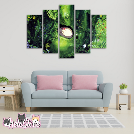 Studio Ghibli (1) - Segmentado 5 piezas 110x80 cm
