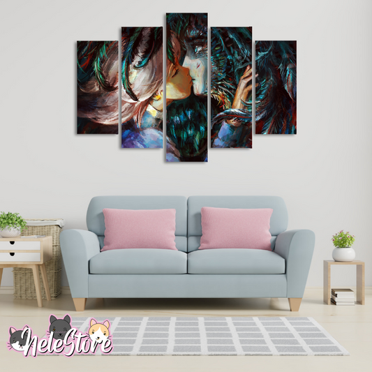 Studio Ghibli (4) - Segmentado 5 piezas 110x80 cm