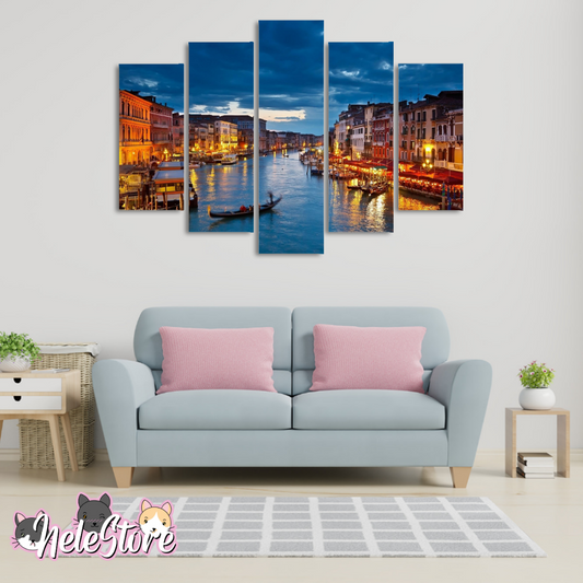 Venecia - Segmentado 5 piezas 110x80 cm