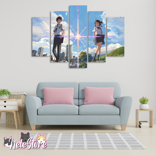 Your Name (1) - Segmentado 5 piezas 110x80 cm