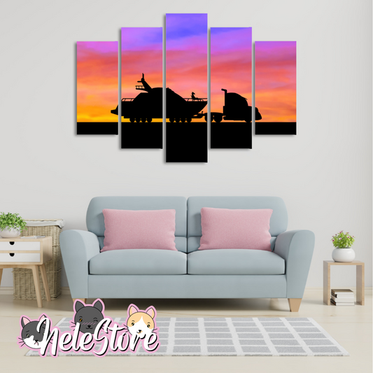 Bojack Horseman  - Segmentado 5 piezas 110x80 cm