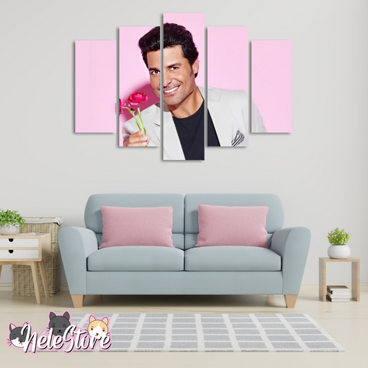 Chayanne - Segmentado 5 piezas 110x80 cm