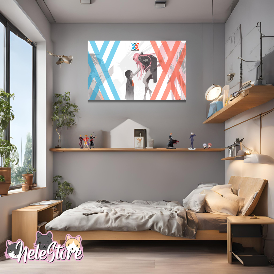 Darling in the Franxx (3) Cuadro 40x30 cm, 60x39 cm, 70x50 cm