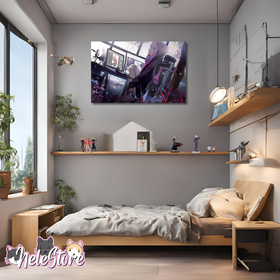 Darling in the Franxx (5) Cuadro 40x30 cm, 60x39 cm, 70x50 cm