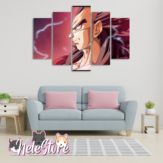 Dragon Ball (12) - Segmentado 5 piezas 110x80 cm