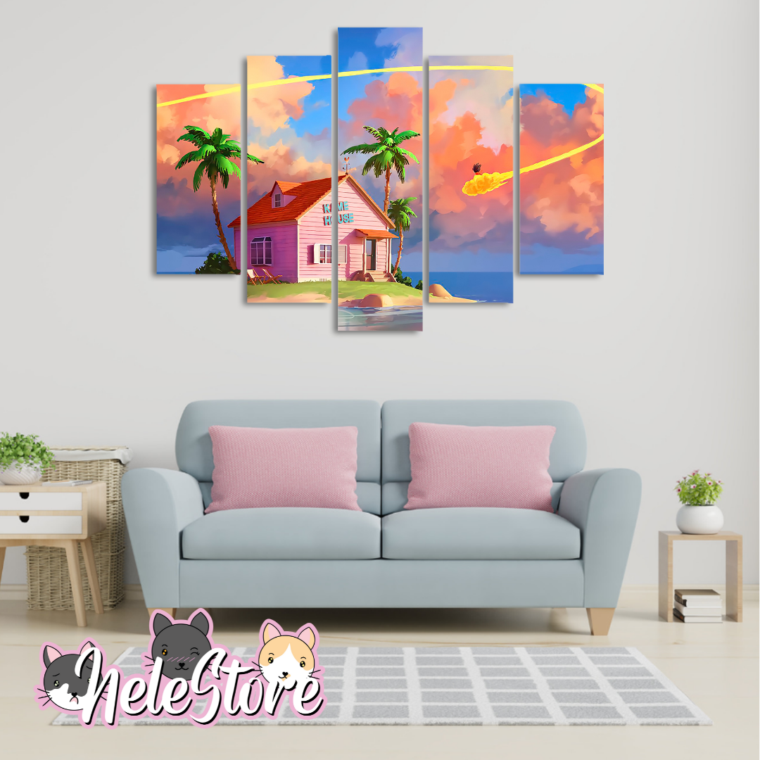 Dragon Ball (1) - Segmentado 5 piezas 110x80 cm