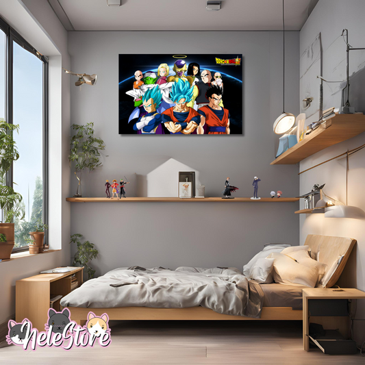 Dragon Ball (42) Cuadro 40x30 cm, 60x39 cm, 70x50 cm