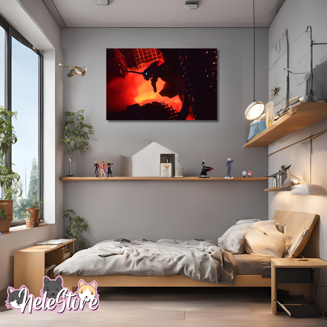 Evangelion (4) Cuadro 40x30 cm, 60x39 cm, 70x50 cm