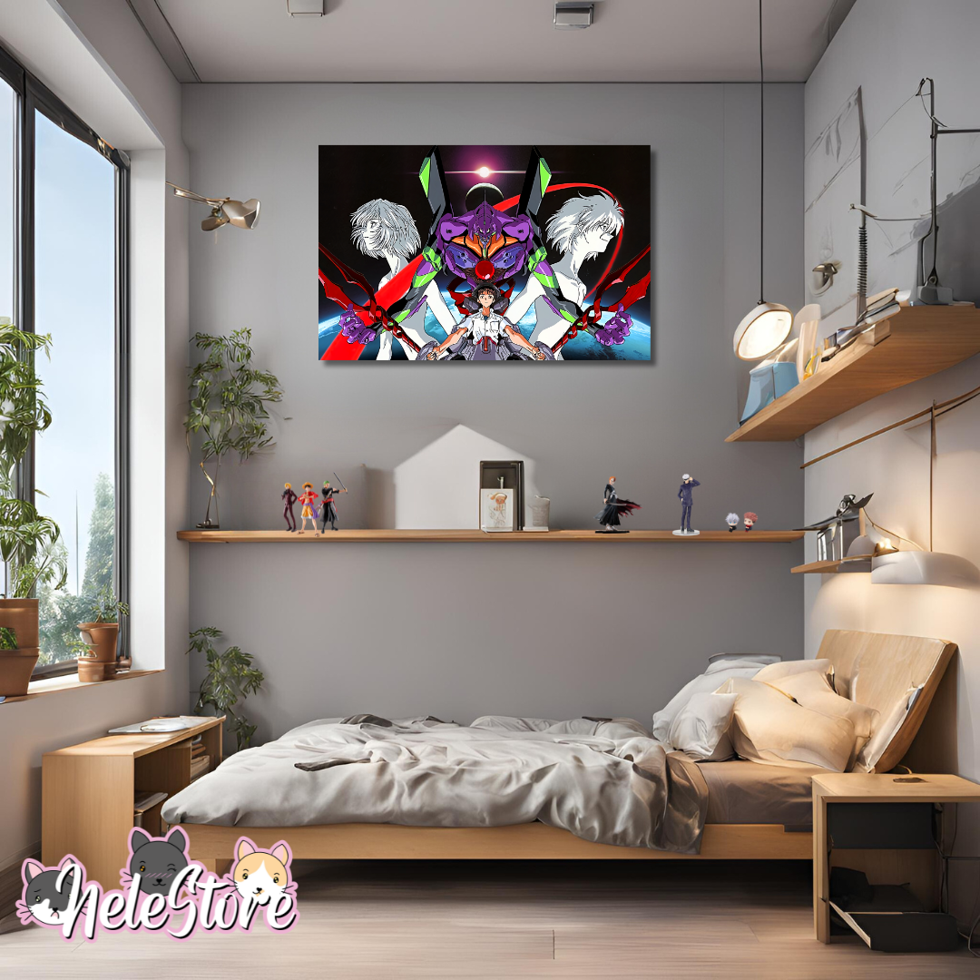 Evangelion (6) Cuadro 40x30 cm, 60x39 cm, 70x50 cm