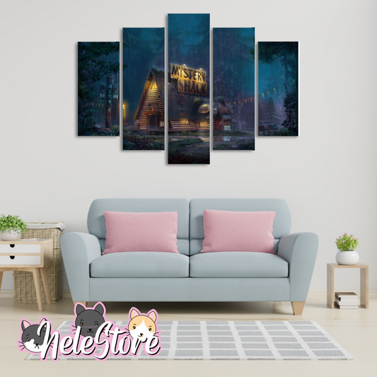 Gravity Falls (1) - Segmentado 5 piezas 110x80 cm