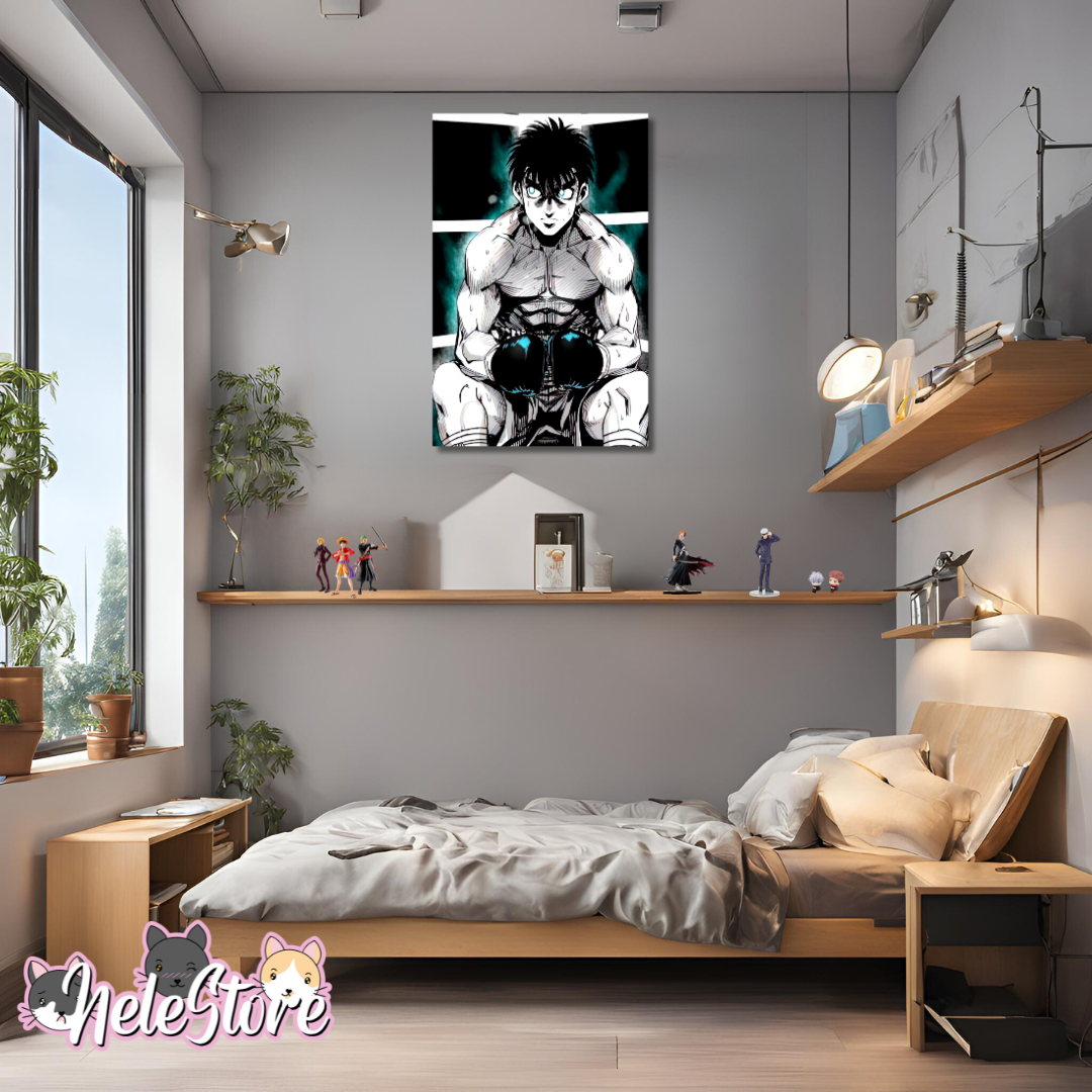 Hajime no Ippo (7) Cuadro 40x30 cm, 60x39 cm, 70x50 cm