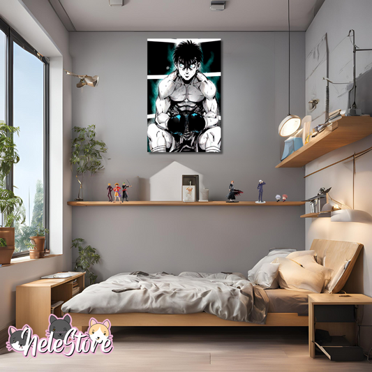 Hajime no Ippo (7) Cuadro 40x30 cm, 60x39 cm, 70x50 cm
