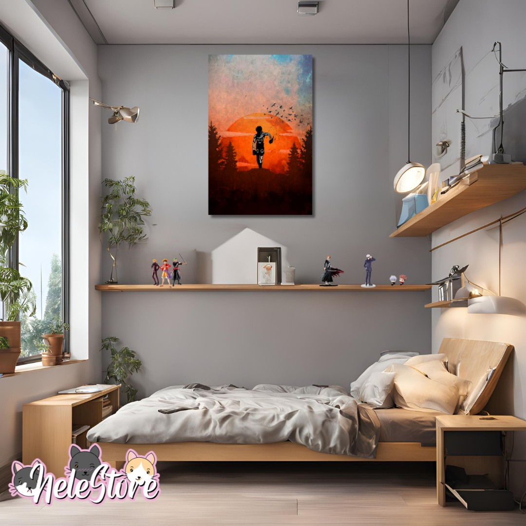 Hajime no Ippo (8) Cuadro 40x30 cm, 60x39 cm, 70x50 cm