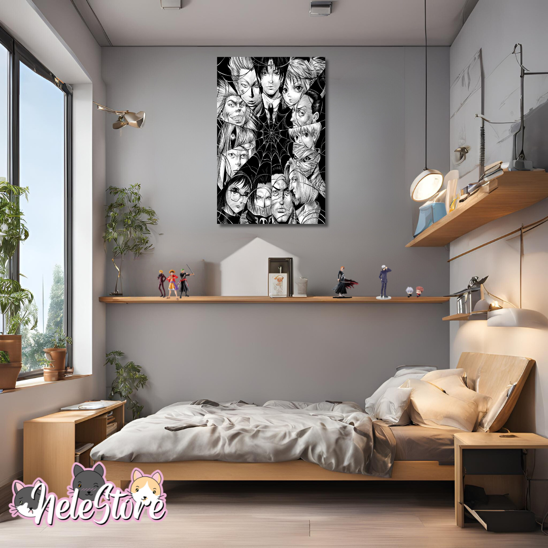 Hunter x Hunter (37) Cuadro 40x30 cm, 60x39 cm, 70x50 cm