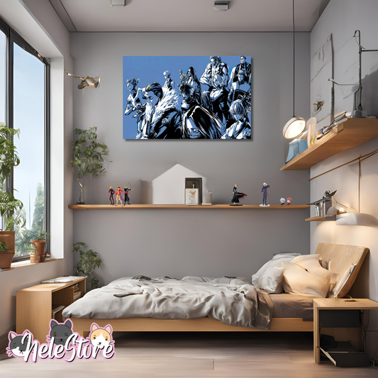 Hunter x Hunter (4) Cuadro 40x30 cm, 60x39 cm, 70x50 cm