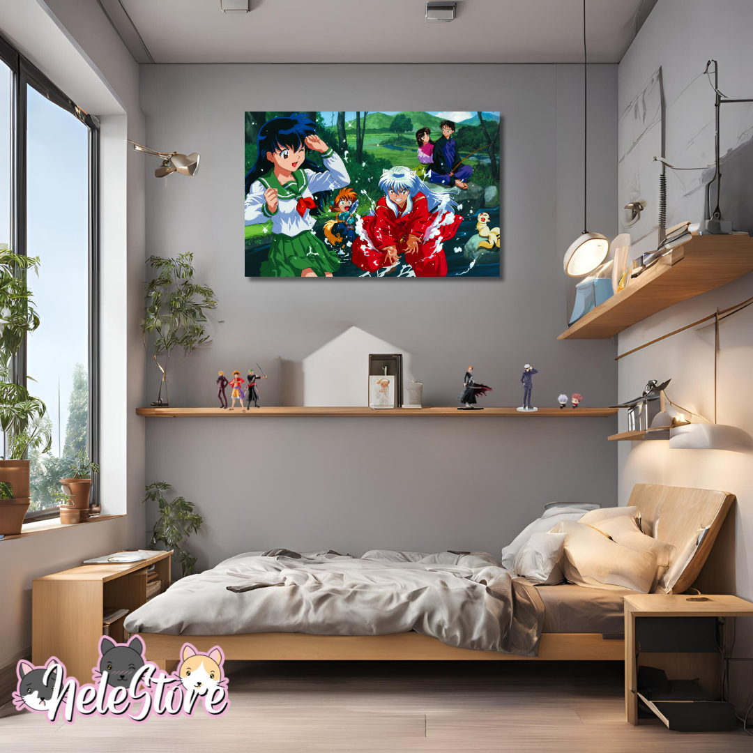 Inuyasha (1) Cuadro 40x30 cm, 60x39 cm, 70x50 cm