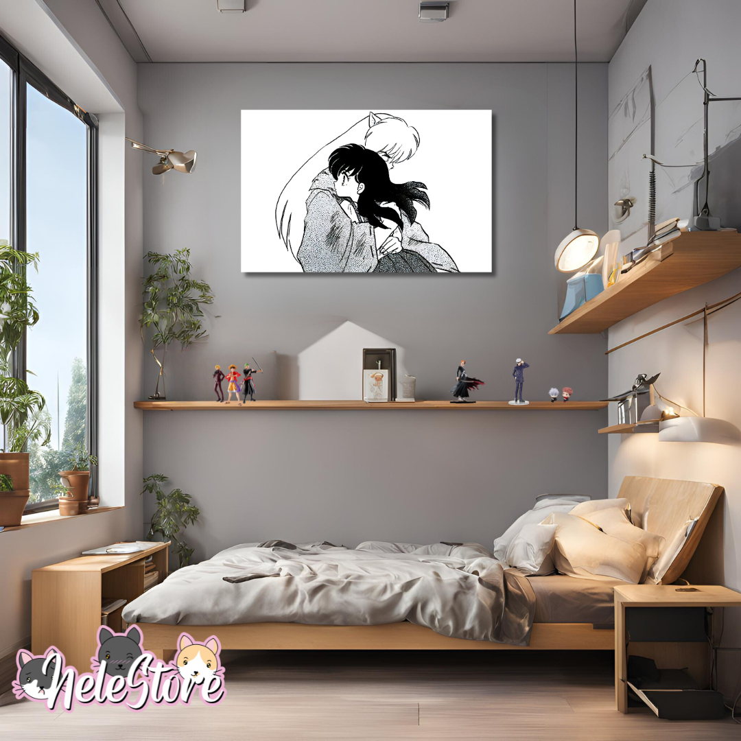 Inuyasha (10) Cuadro 40x30 cm, 60x39 cm, 70x50 cm