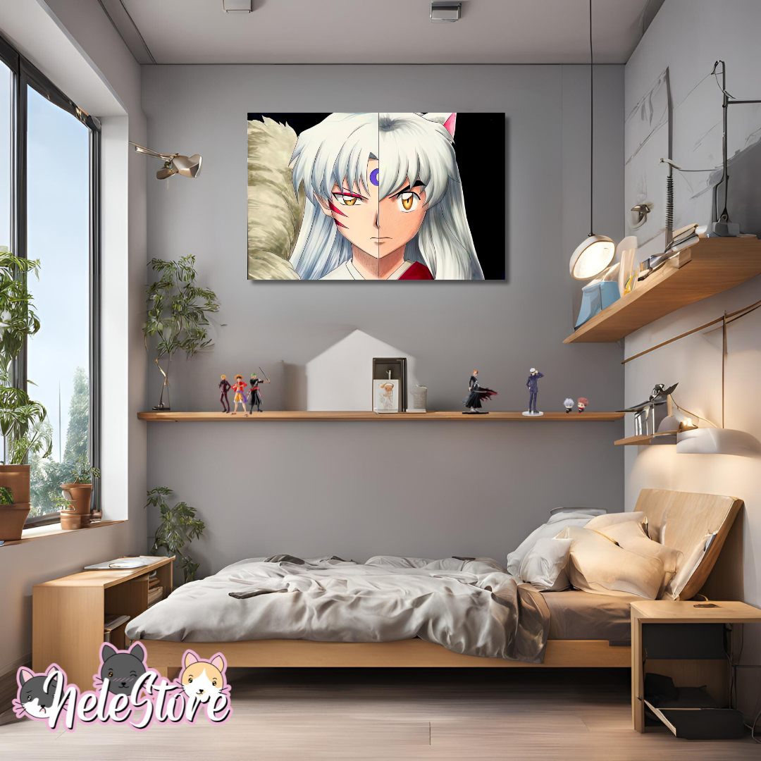 Inuyasha (2) Cuadro 40x30 cm, 60x39 cm, 70x50 cm