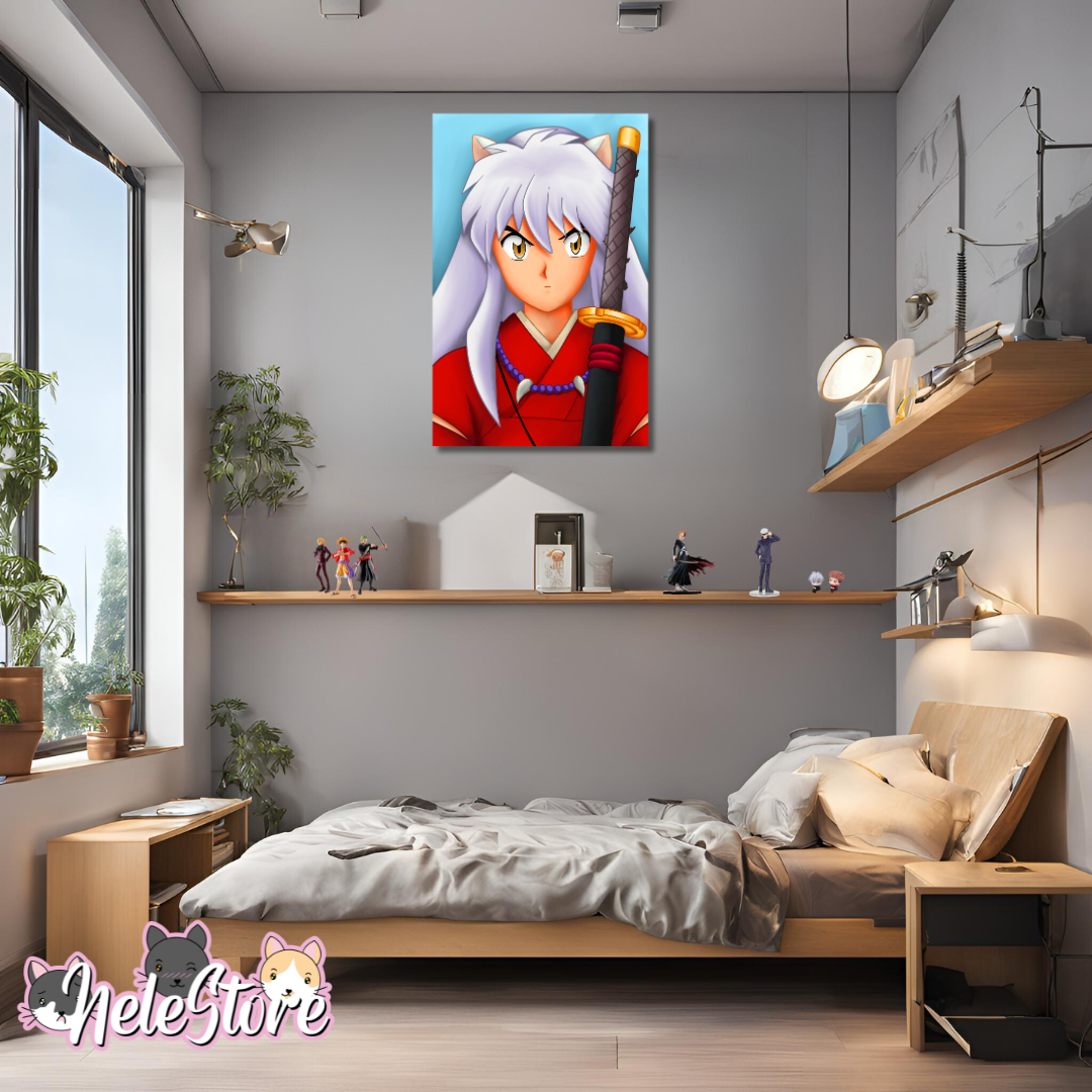 Inuyasha (4) Cuadro 40x30 cm, 60x39 cm, 70x50 cm