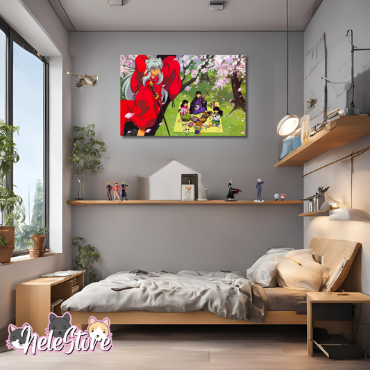 Inuyasha (6) Cuadro 40x30 cm, 60x39 cm, 70x50 cm